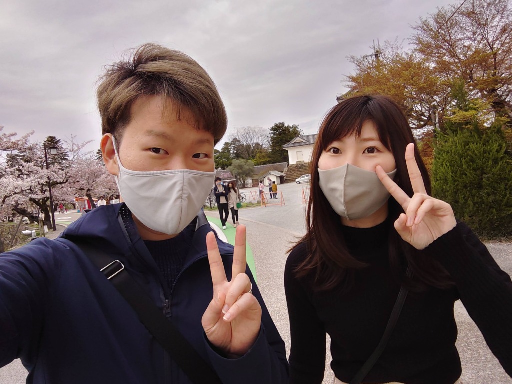 4月の彦根城 4月の彦根城